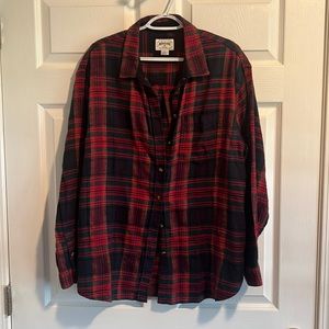 American Eagle flannel shirt size Large